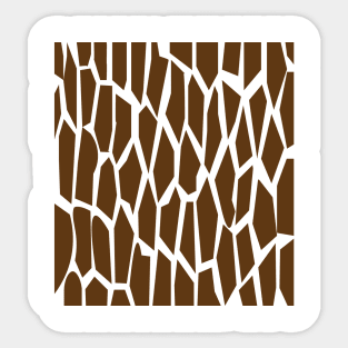 Cute Giraffe skin Pattern Sticker